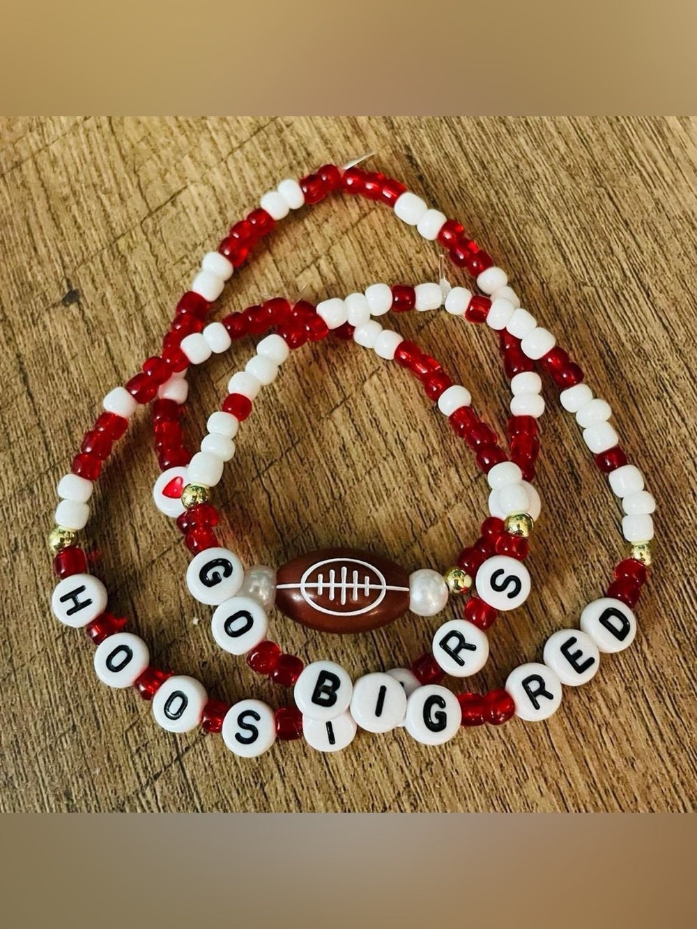 Indiana University Hoosiers Football Bracelets